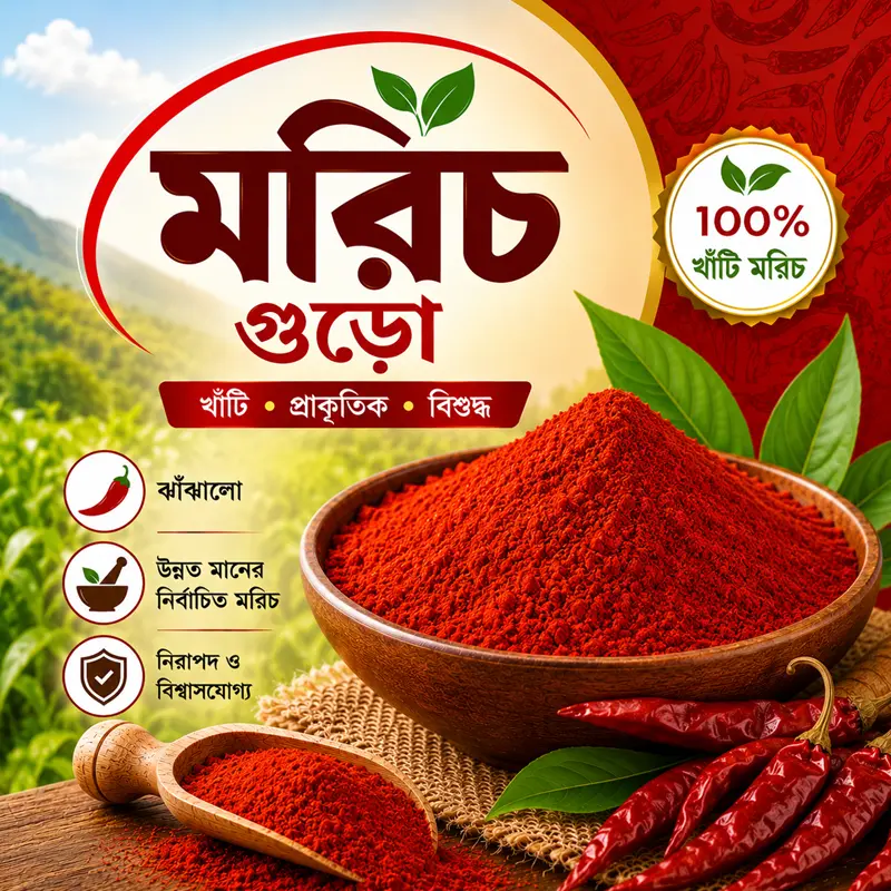 মরিচ গুড়ো | Red Chili Powder